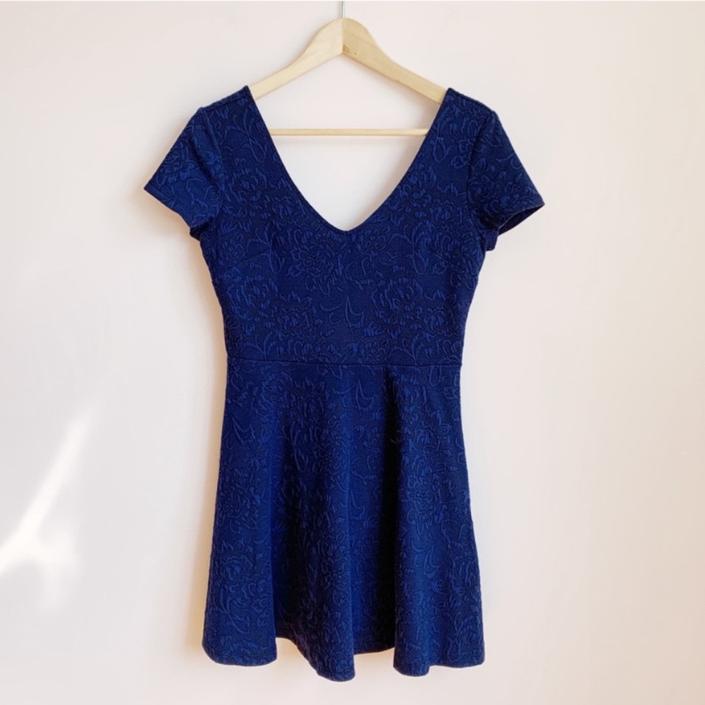 Gorgeous Brocade Fit & Flare Dress